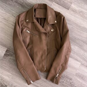 Faux Leather Jacket